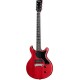 Harley Benton DC-Junior FAT Faded Cherry