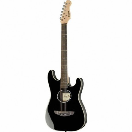 Harley Benton ST-Acoustic BK